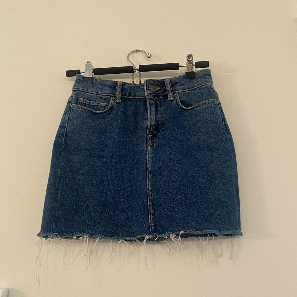 Denim skirt